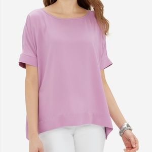Lavender Short Sleeve Top from The Limited, XS